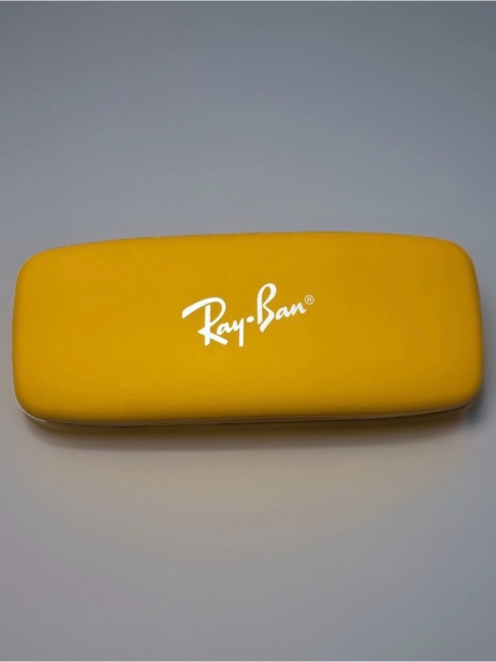 Ray-Ban Yellow Hard Sunglasses Case